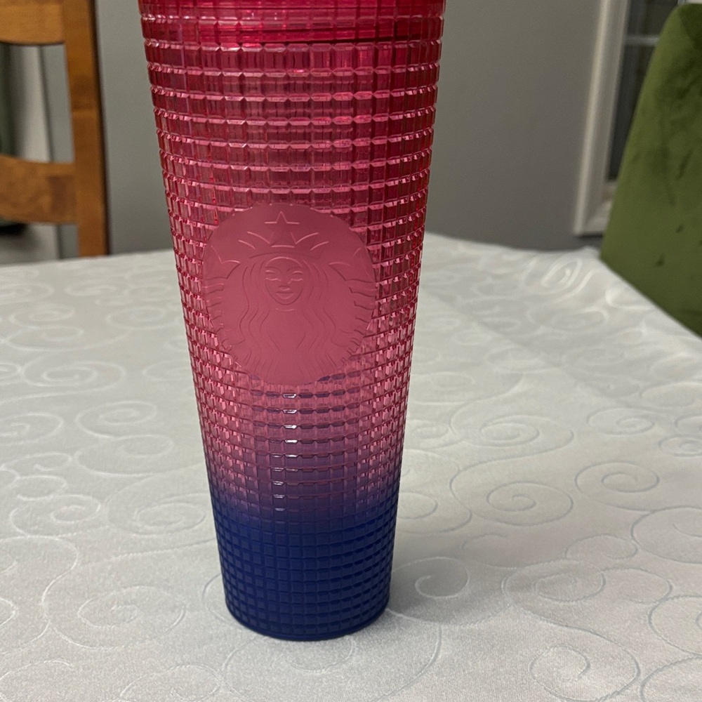 Starbucks 2022 Pink/Purple Gradient Venti Tumbler 24 Oz
